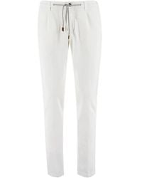 Eleventy - Slim-Fit Trousers - Lyst