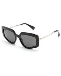 Max Mara - Schwarze sonnenbrille für den täglichen gebrauch - Lyst