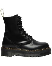 Dr. Martens - Stivali jadon platform neri - Lyst