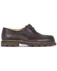 Paraboot - Schoenen ,Bruin ,Katoen Michael Leather Derby - Lyst