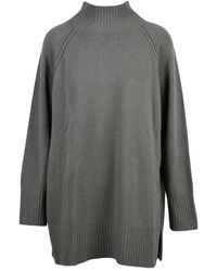 Marella - Truien & Vesten ,Groen ,Wol Eccelso Lupetto Turtleneck - Lyst