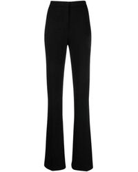 Pinko - Broeken ,Zwart ,Nylon Wide Broeken - Lyst