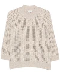 Peserico - Round-Neck Knitwear - Lyst