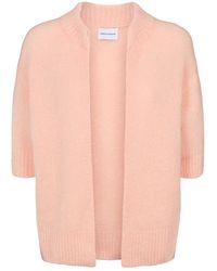 American Dreams - Truien & Vesten ,Oranje ,Wol Alessia Cardigan - Lyst
