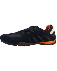 Geox - Schoenen ,Blauw ,Leer U Snake K - Lyst