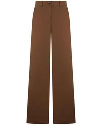 Nine:inthe:morning - Wijde Broek Met Hoge Taille - Lyst