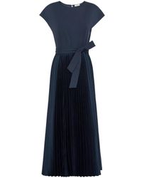 Weekend by Maxmara - Kleedjes ,Blauw ,Wkdgela Maxi Jurk - Lyst