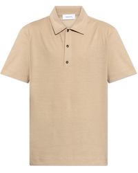 Ferragamo - Tops ,Katoen Polo Met Logo - Lyst