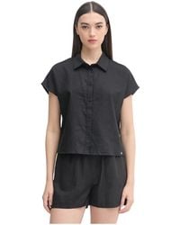 GAUDI - Hemdbluse Mit Kurzen Ärmeln - Lyst