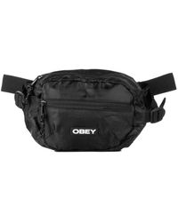 Obey - Commuter waist bag schwarz streetwear - Lyst