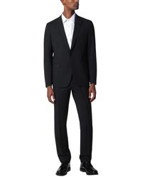Lardini - Kostuums ,Blauw ,Tweed Soiree Slim Suit - Lyst