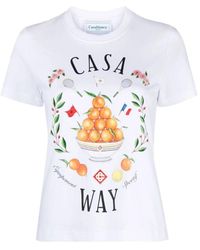 Casablancabrand - T-shirts - Lyst