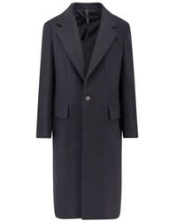 Hevò - Single-Breasted Coats - Lyst