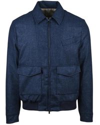 Luigi Borrelli Napoli - Aviator Jacket - Lyst