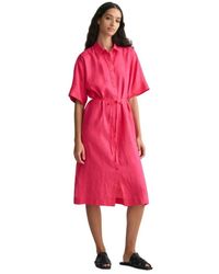 GANT - Dresses > Day Dresses > Shirt Dresses - Lyst