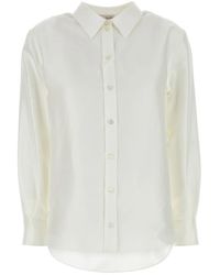 McQueen - Silk Shirt - Lyst