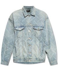 Balenciaga - Jeansjacke mit vintage-effekt - Lyst