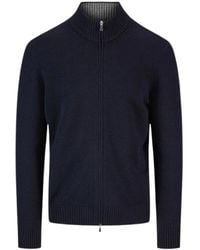 Gran Sasso - Zip Sweater Jacket Blend - Lyst