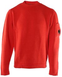 C.P. Company - Round-Neck Knitwear - Lyst