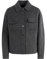 Anine Bing - Jassen ,Grijs ,Wol Rory Jacket - Lyst