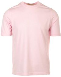 FILIPPO DE LAURENTIIS - Rosa t-shirts und polos mc - Lyst