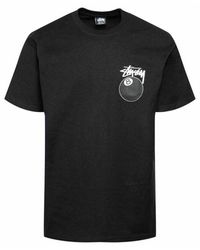 CAMISETA STUSSY 8 BALL PIG DYED NATURAL