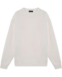 Roberto Collina - Rundhals pullover - Lyst