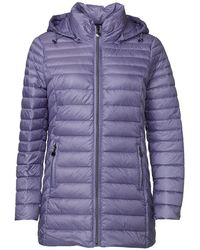 Danwear - Jassen ,Paars ,Gewatteerde Lichtgewicht Donsjas Lavendel - Lyst
