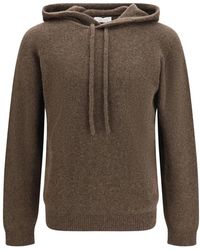 Roberto Collina - Hooded Sweater - Lyst