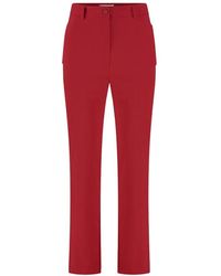 Jane Lushka - Pantalones técnicos de jersey | rojo - Lyst