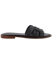 Gibaldi - City Chic Schwarzer Slipper - Lyst