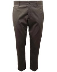 PT01 - Broeken ,Groen ,Wol Groene Wollen Broek Sigma Stretch - Lyst