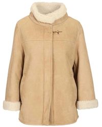Fay - Schaapsleren Cape - Lyst