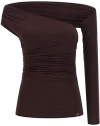 Elisabetta Franchi - Long Sleeve T-Shirts - Lyst