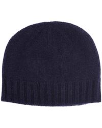 Drumohr - Accessoires ,Blauw ,Cuffia Reversibile - Lyst
