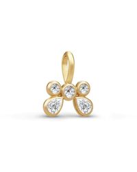 Julie Sandlau - Schmetterlingsanhänger Mit Cubic Zirkonia - Lyst