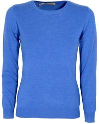 Cashmere Company - Round-Neck Knitwear - Lyst