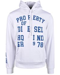 DIESEL - Katoen Polyester Sweatshirt - Lyst