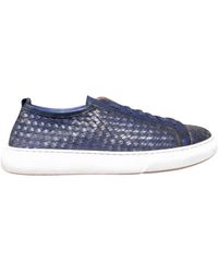 Calce - Interwoven Leather Sneakers - Lyst