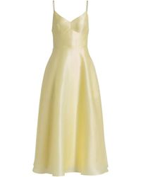 Alberta Ferretti - Kleedjes ,Geel ,Maxi Kleedjes - Lyst