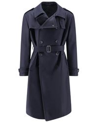 Tagliatore - Jassen ,Blauw ,Wol Born Trench - Lyst