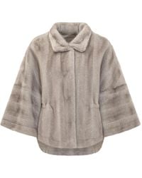 VALENTINI 1972 - Faux Fur & Shearling Jackets - Lyst