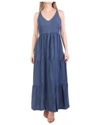 Marella - Kleedjes ,Blauw ,Denim - Lyst