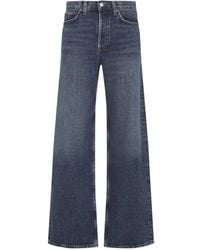 Agolde - Jeans ,Blauw ,Katoen Cotton Arc Jeans - Lyst