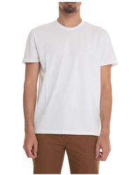 Hogan - T-shirt in cotone con logo - Lyst
