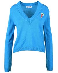 Ice Play - V-Neck Knitwear - Lyst
