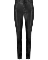 Twin Set - Leather Trousers - Lyst