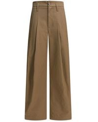 Brunello Cucinelli - Wide Trousers - Lyst