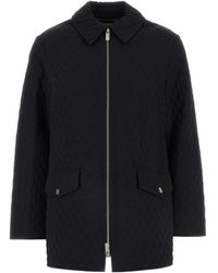 Burberry - Cropped Nylon Jack Met Capuchon - Lyst