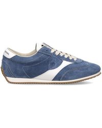 Philippe Model - Schoenen ,Blauw ,Leer Planche Running Sneaker - Lyst